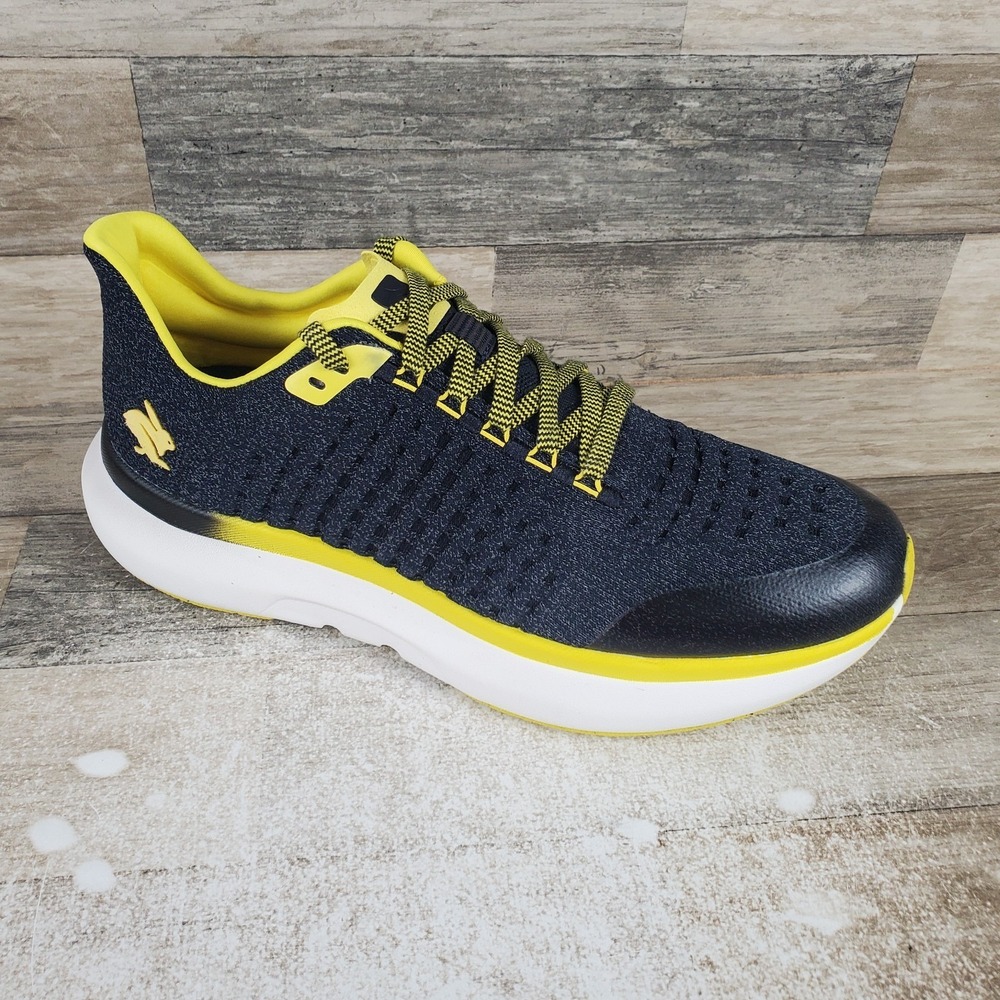 Rabbit Dream Chaser Mens Shoes Sz 12 Running Blazing Yellow Mesh Lace Up Sneaker